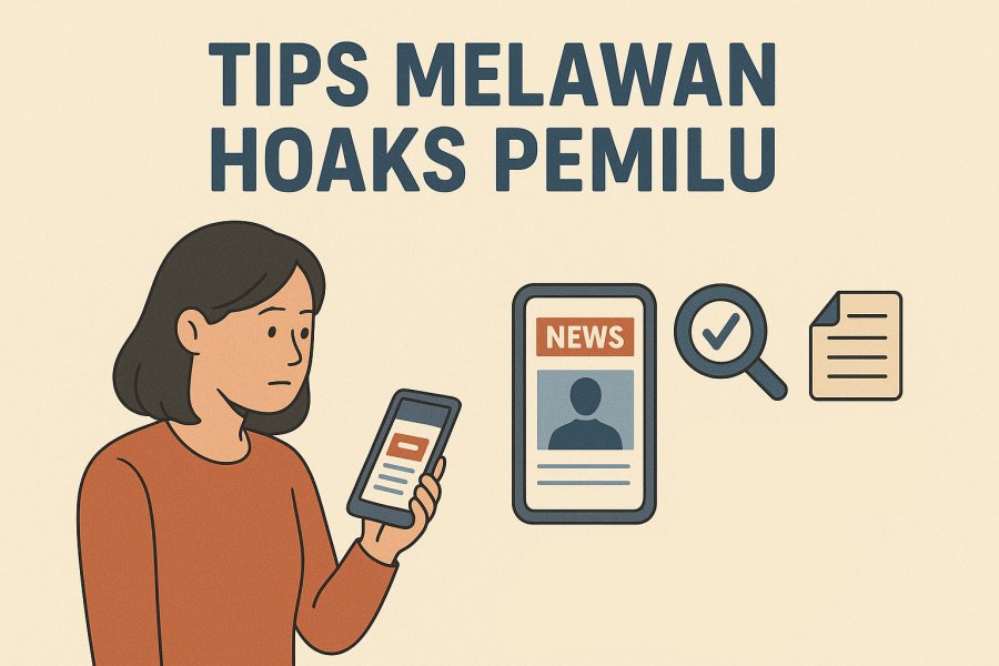 Survei Pilkada Merebak, 5 Tips Cek Fakta Agar Tidak Terjebak Konten Keliru