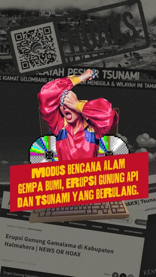 Jangan biarkan hoaks memperkeruh situasi! 