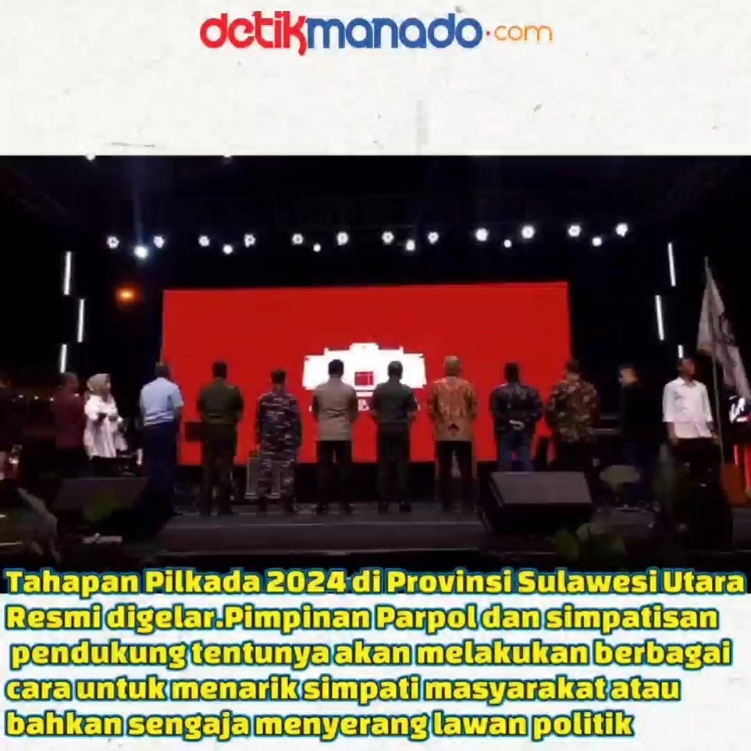 WASPADA MIS/DISINFORMASI DI TAHAPAN PILKADA SULUT 2024
