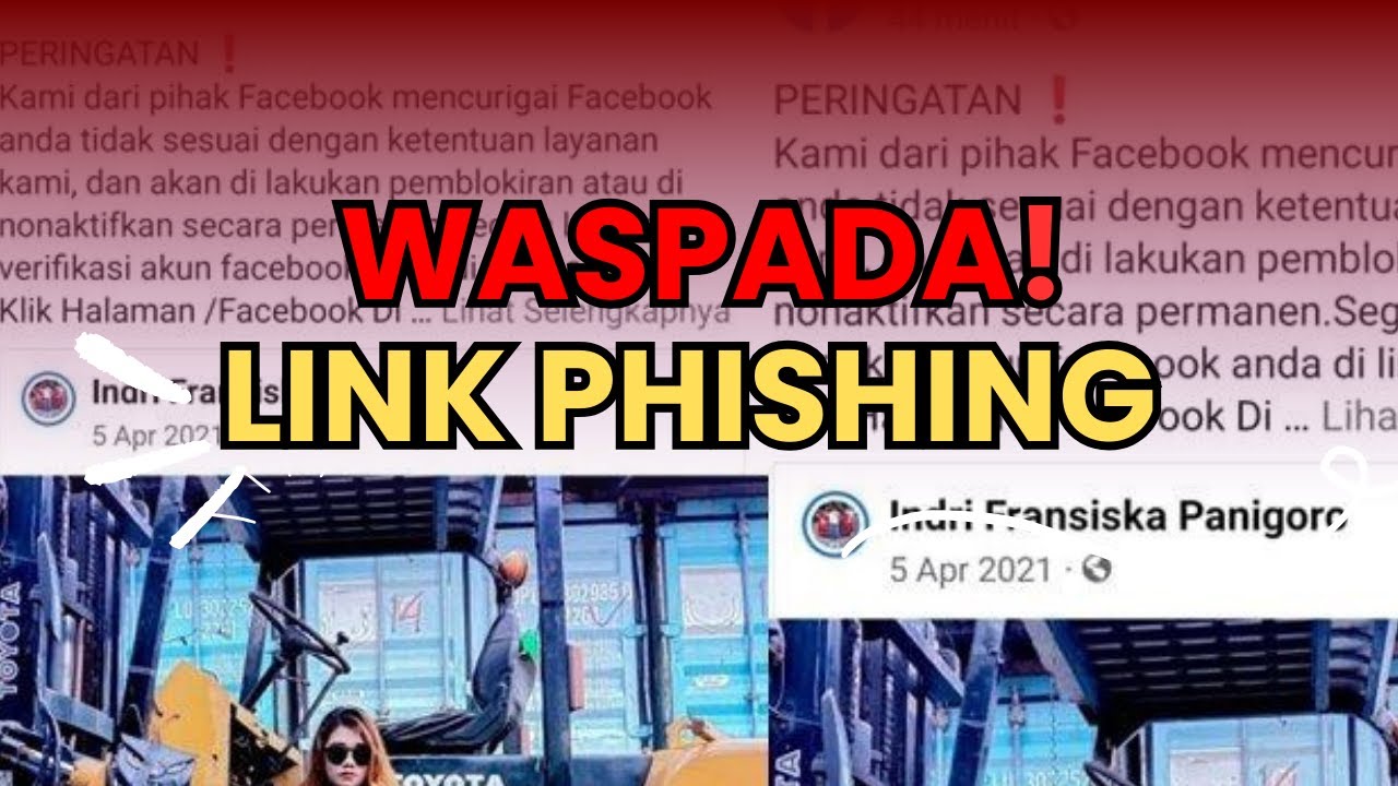 WASPADA! LINK PHISHING BERKEDOK PEMBLOKIRAN AKUN MEDIA SOSIAL