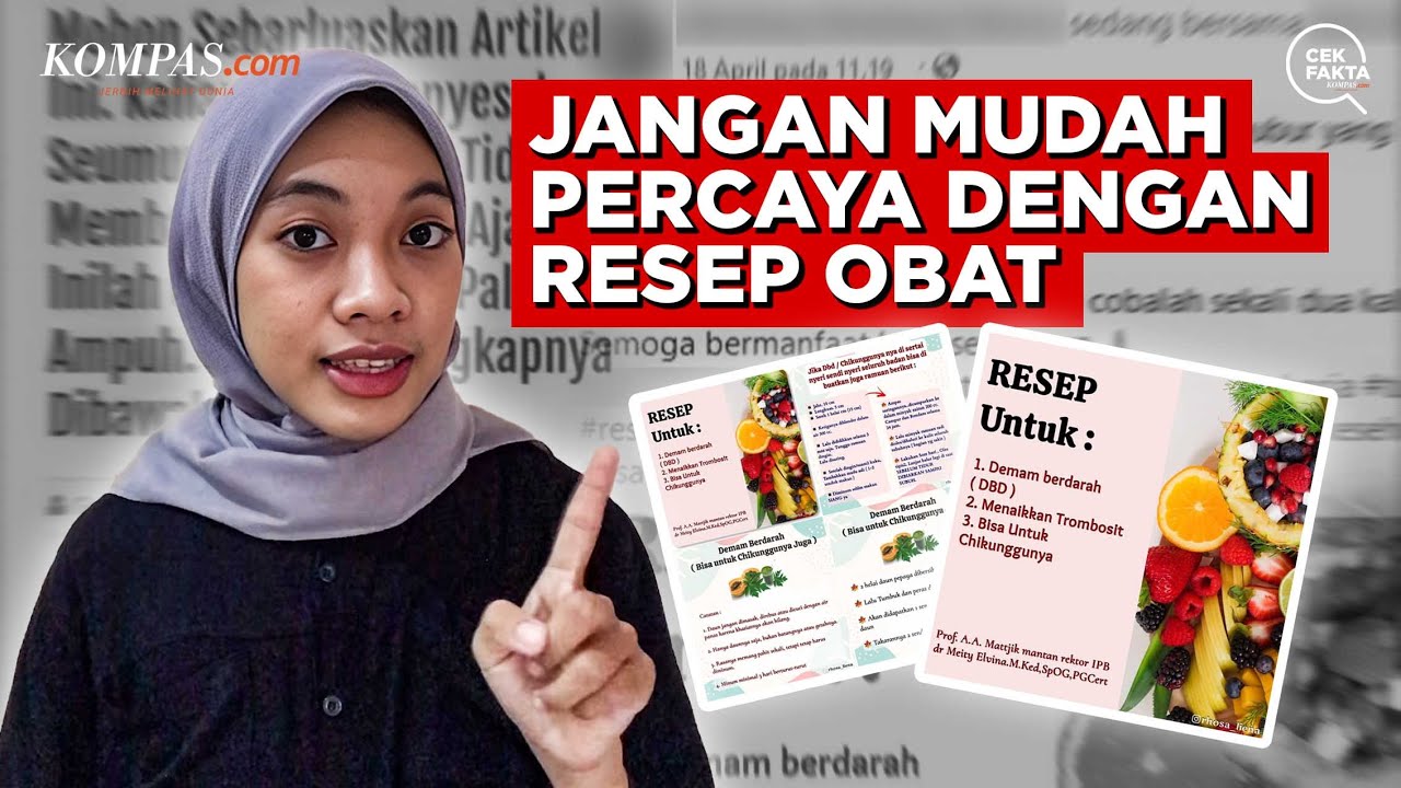 Percaya Resep Obat? Awas Jangan Sampai Tersesat