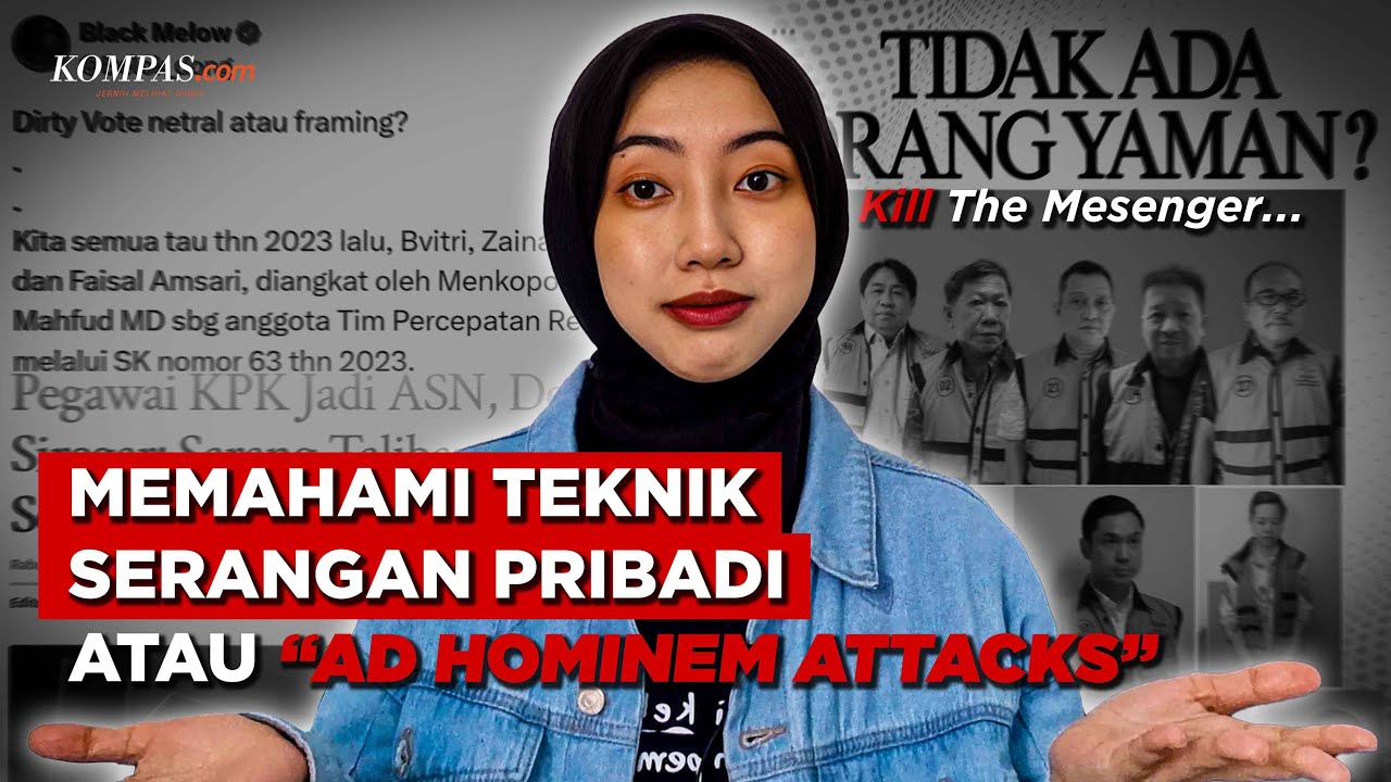 Memahami Teknik Manipulasi Ad Hominem Attack atau Serangan Personal