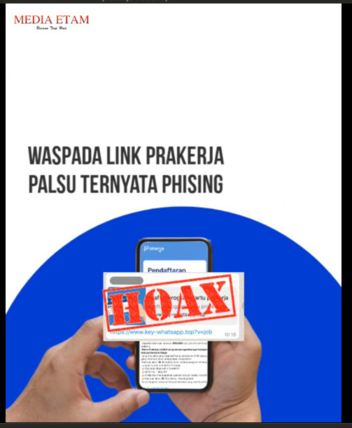 Jangan Asal Klik, Waspada Link Prakerja Palsu Ternyata Phising