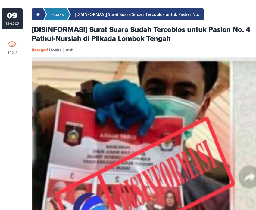 Waspada Hoaks Mengintai Pilkada 2024, Kenali Ciri-cirinya