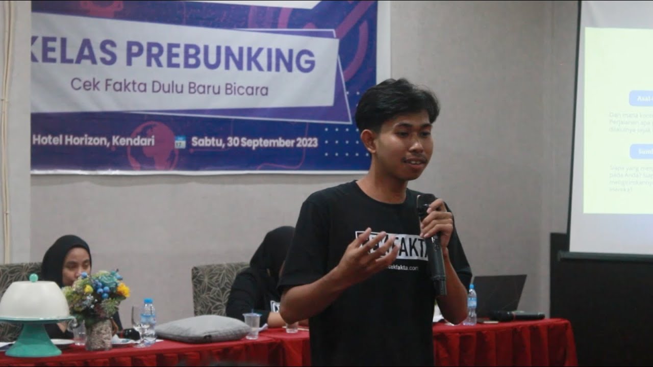 [HIGHLIGHT] KELAS PREBUNKING MAFINDO KENDARI