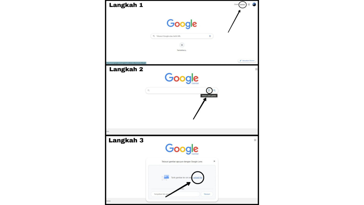 Verifikasi berita penculikan anak dengan Google tools (Sumber : Google)